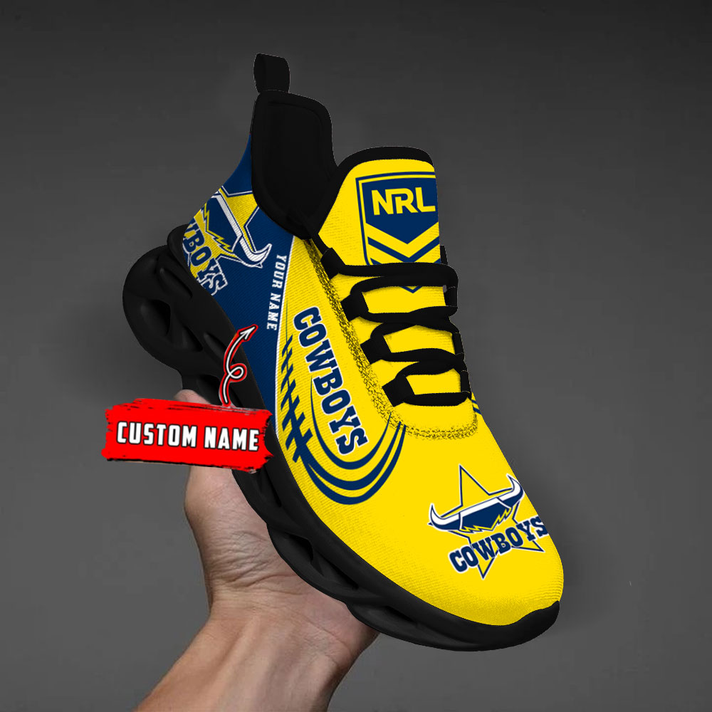 Custom Name NQ Cowboys PERSONALIZED MAX SOUL SHOES DS006 - Famjoys Custom Name NQ Cowboys PERSONALIZED MAX SOUL SHOES DS006 - Famjoys