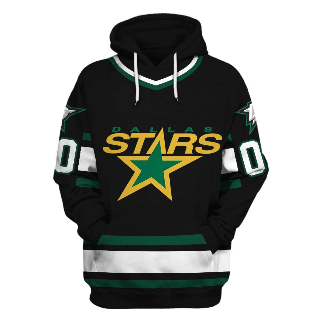 Custom Name Number Reverse Retro Dallas Stars Shirt Hoodie 3D - Famjoys Custom Name Number Reverse Retro Dallas Stars Shirt Hoodie 3D - Famjoys