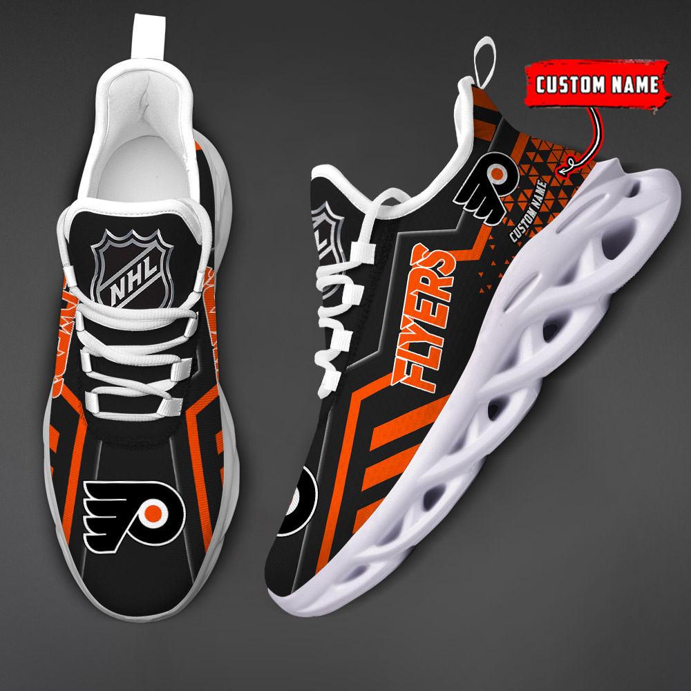 Custom Name Philadelphia Flyers PERSONALIZED MAX SOUL SHOES DS001 NEW 2022 - Famjoys Custom Name Philadelphia Flyers PERSONALIZED MAX SOUL SHOES DS001 NEW 2022 - Famjoys