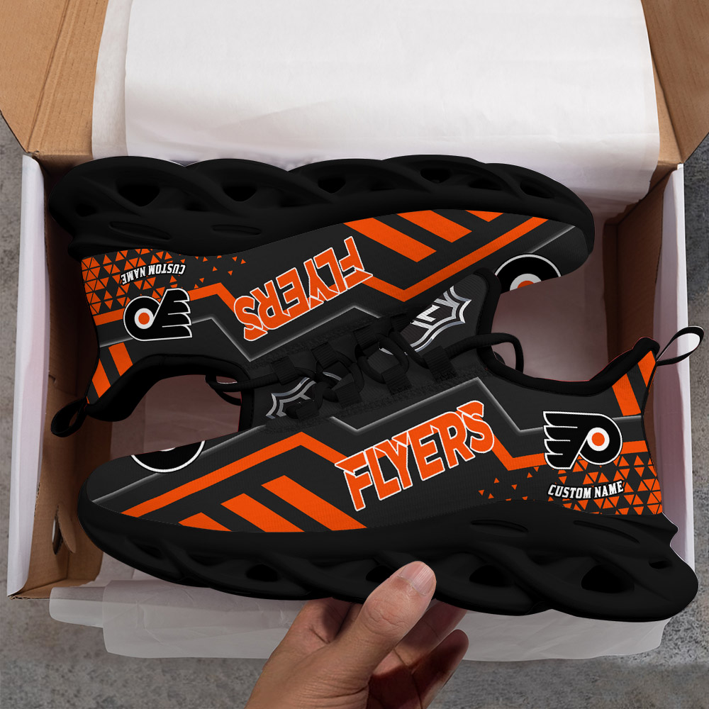 Custom Name Philadelphia Flyers PERSONALIZED MAX SOUL SHOES DS001 NEW 2022 - Famjoys Custom Name Philadelphia Flyers PERSONALIZED MAX SOUL SHOES DS001 NEW 2022 - Famjoys