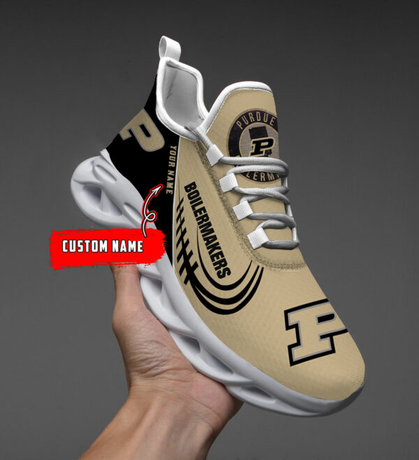 Custom Name Purdue Boilermakers PERSONALIZED MAX SOUL SHOES DS006 - Famjoys Custom Name Purdue Boilermakers PERSONALIZED MAX SOUL SHOES DS006 - Famjoys