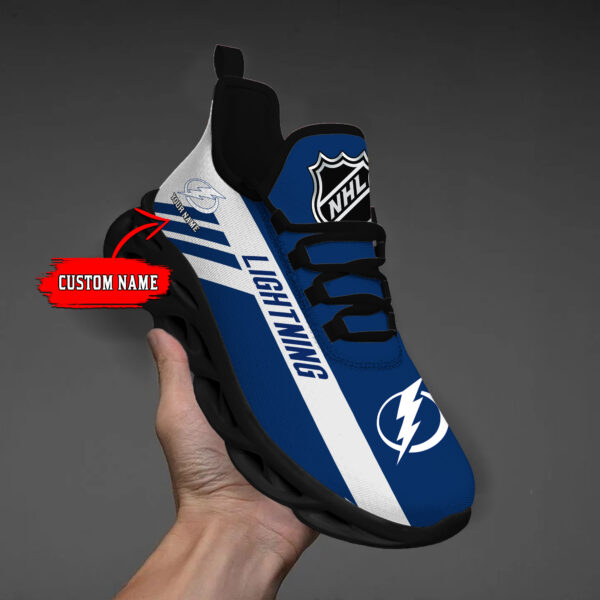 Custom Name Tampa Bay Lightning PERSONALIZED MAX SOUL SHOES DS004 - Famjoys Custom Name Tampa Bay Lightning PERSONALIZED MAX SOUL SHOES DS004 - Famjoys