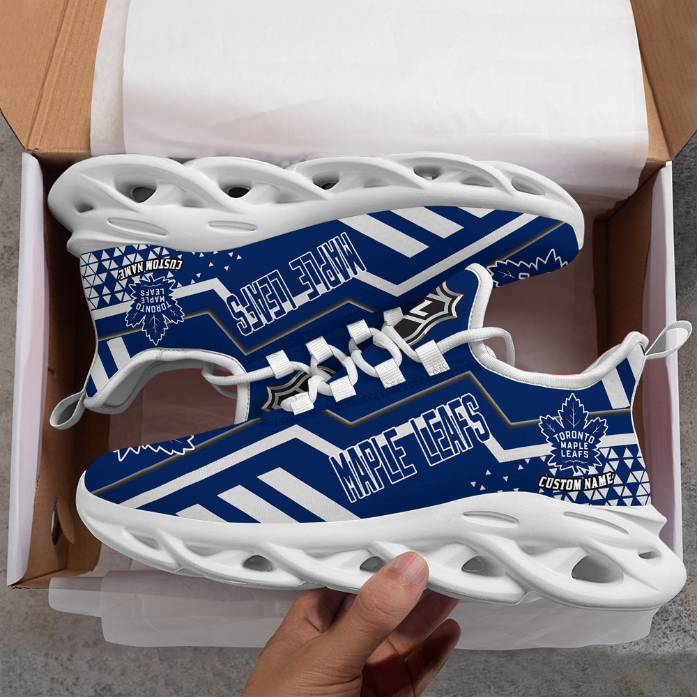 Custom Name Toronto Maple Leafs PERSONALIZED MAX SOUL SHOES DS001 NEW 2022 - Famjoys Custom Name Toronto Maple Leafs PERSONALIZED MAX SOUL SHOES DS001 NEW 2022 - Famjoys