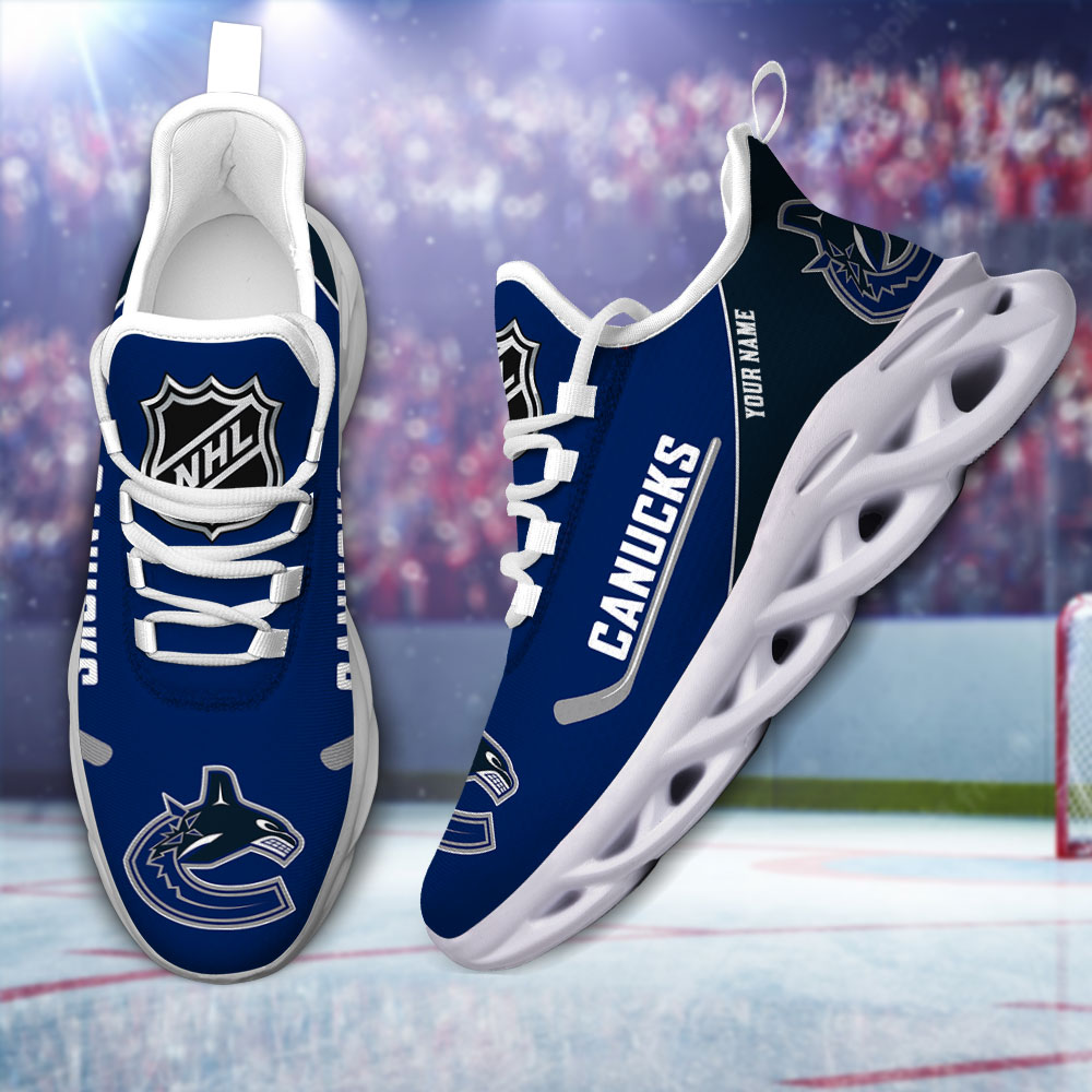 Custom Name Vancouver Canucks PERSONALIZED MAX SOUL SHOES DS006 NEW 2022 M1 - Famjoys Custom Name Vancouver Canucks PERSONALIZED MAX SOUL SHOES DS006 NEW 2022 M1 - Famjoys