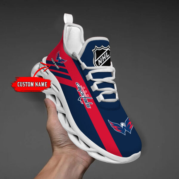 Custom Name Washington Capitals PERSONALIZED MAX SOUL SHOES DS004 - Famjoys Custom Name Washington Capitals PERSONALIZED MAX SOUL SHOES DS004 - Famjoys