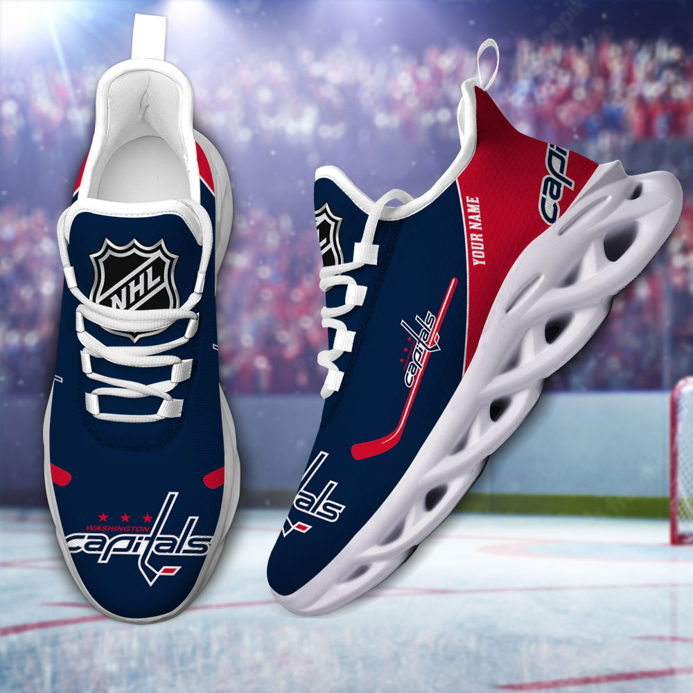 Custom Name Washington Capitals PERSONALIZED MAX SOUL SHOES DS006 NEW 2022 M1 - Famjoys Custom Name Washington Capitals PERSONALIZED MAX SOUL SHOES DS006 NEW 2022 M1 - Famjoys