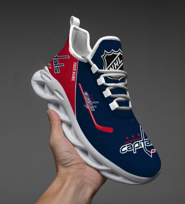 Custom Name Washington Capitals PERSONALIZED MAX SOUL SHOES DS006 NEW 2022 M1 - Famjoys Custom Name Washington Capitals PERSONALIZED MAX SOUL SHOES DS006 NEW 2022 M1 - Famjoys