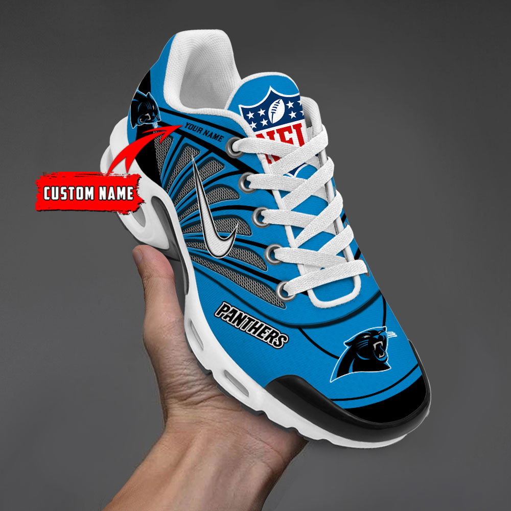 Customize Your Name with Carolina Panthers Ver 39 Sport Shoes - Famjoys Customize Your Name with Carolina Panthers Ver 39 Sport Shoes - Famjoys