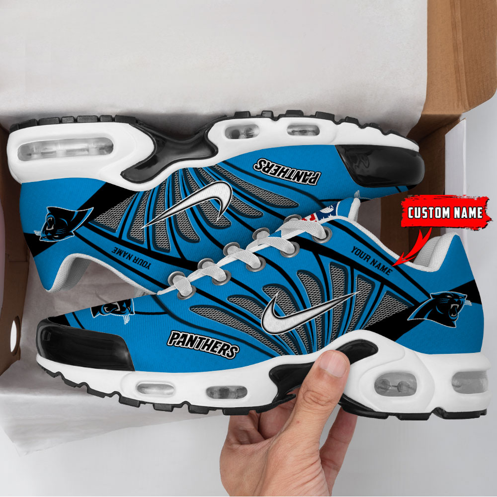 Customize Your Name with Carolina Panthers Ver 39 Sport Shoes - Famjoys Customize Your Name with Carolina Panthers Ver 39 Sport Shoes - Famjoys