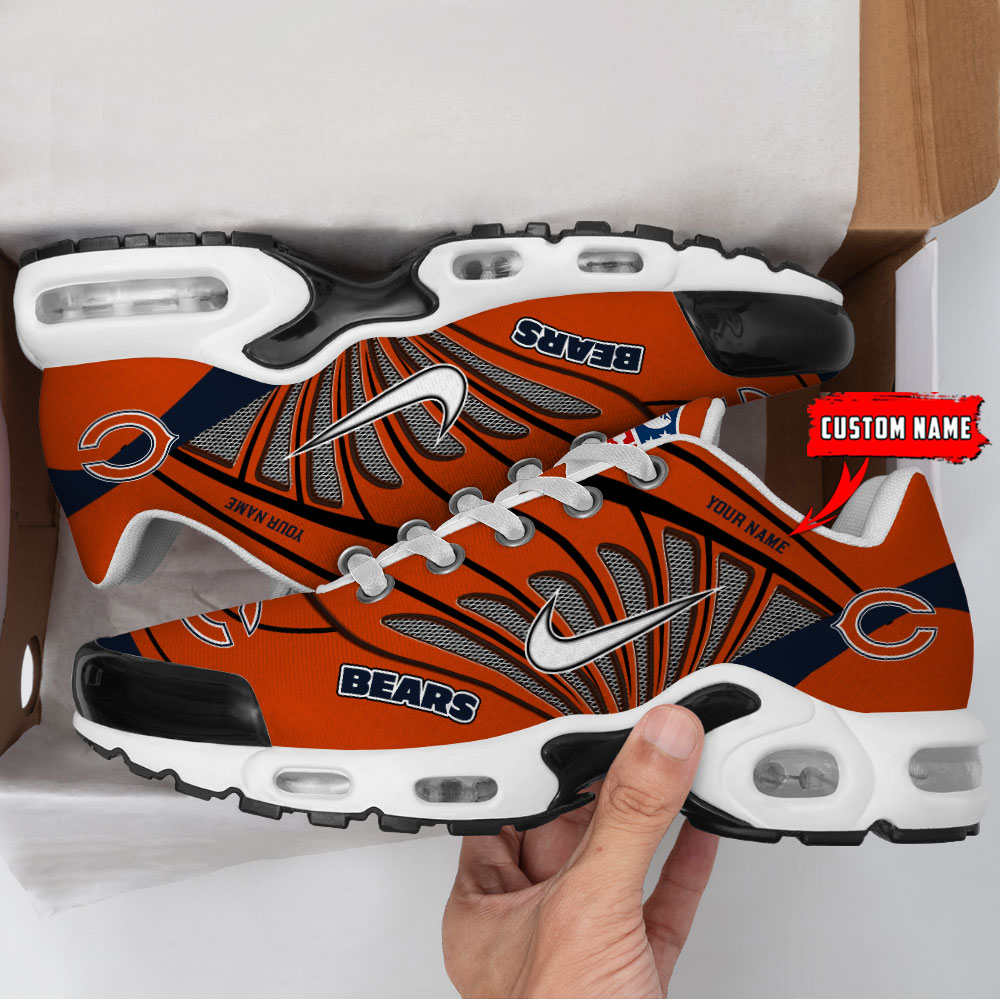 Customize Your Name with Chicago Bears Ver 39 Sport Shoes - Famjoys Customize Your Name with Chicago Bears Ver 39 Sport Shoes - Famjoys