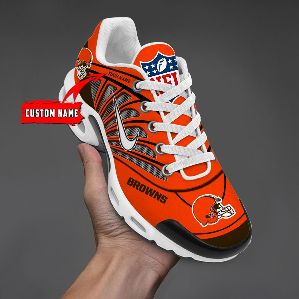 Customize Your Name with Cleveland Browns Ver 39 Sport Shoes - Famjoys Customize Your Name with Cleveland Browns Ver 39 Sport Shoes - Famjoys