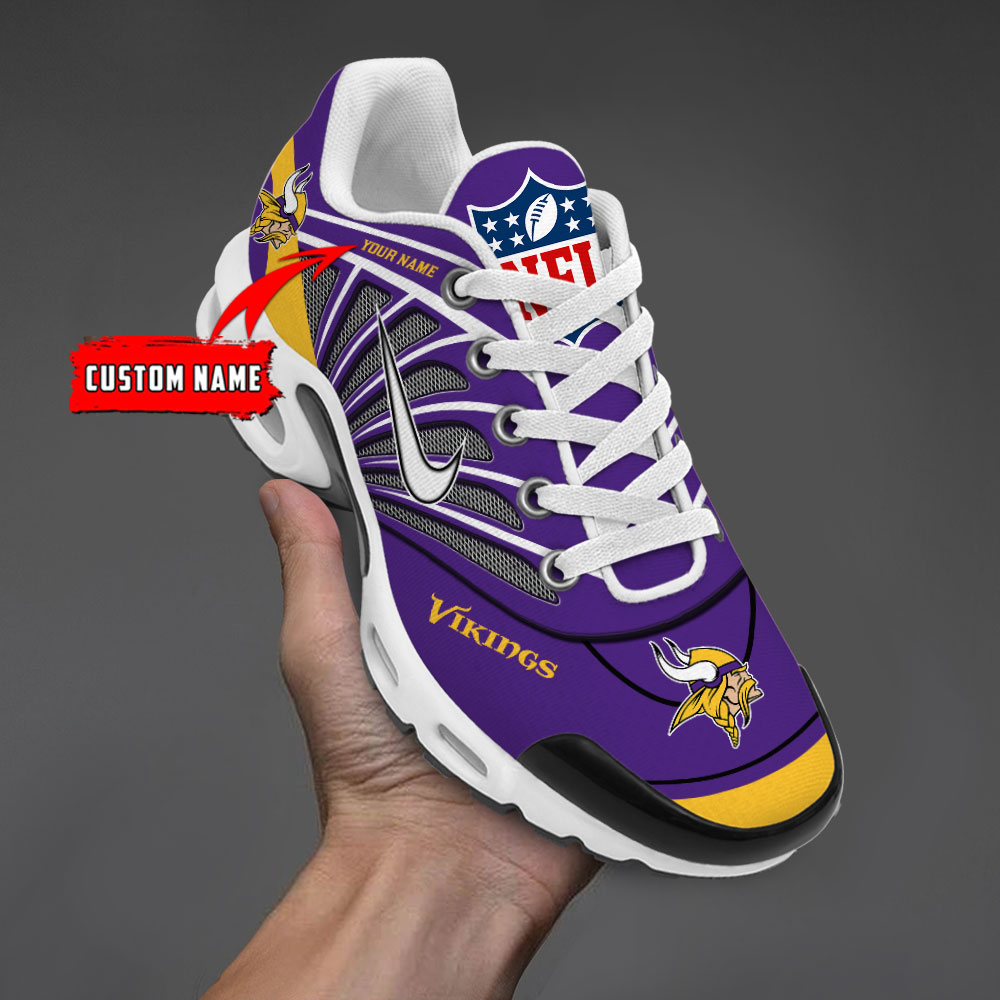 Customize Your Name with Minnesota Vikings Ver 39 Sport Shoes - Famjoys Customize Your Name with Minnesota Vikings Ver 39 Sport Shoes - Famjoys