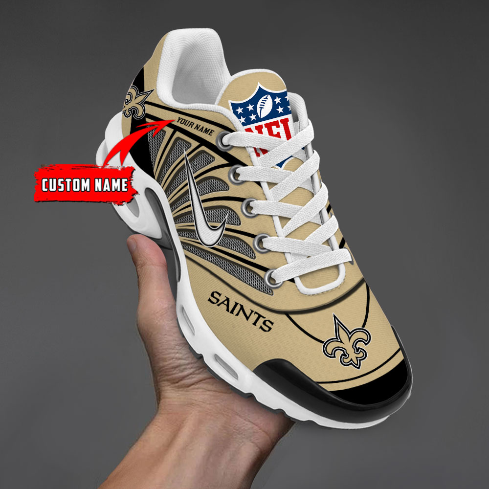 Customize Your Name with New Orleans Saints Ver 39 Sport Shoes - Famjoys Customize Your Name with New Orleans Saints Ver 39 Sport Shoes - Famjoys