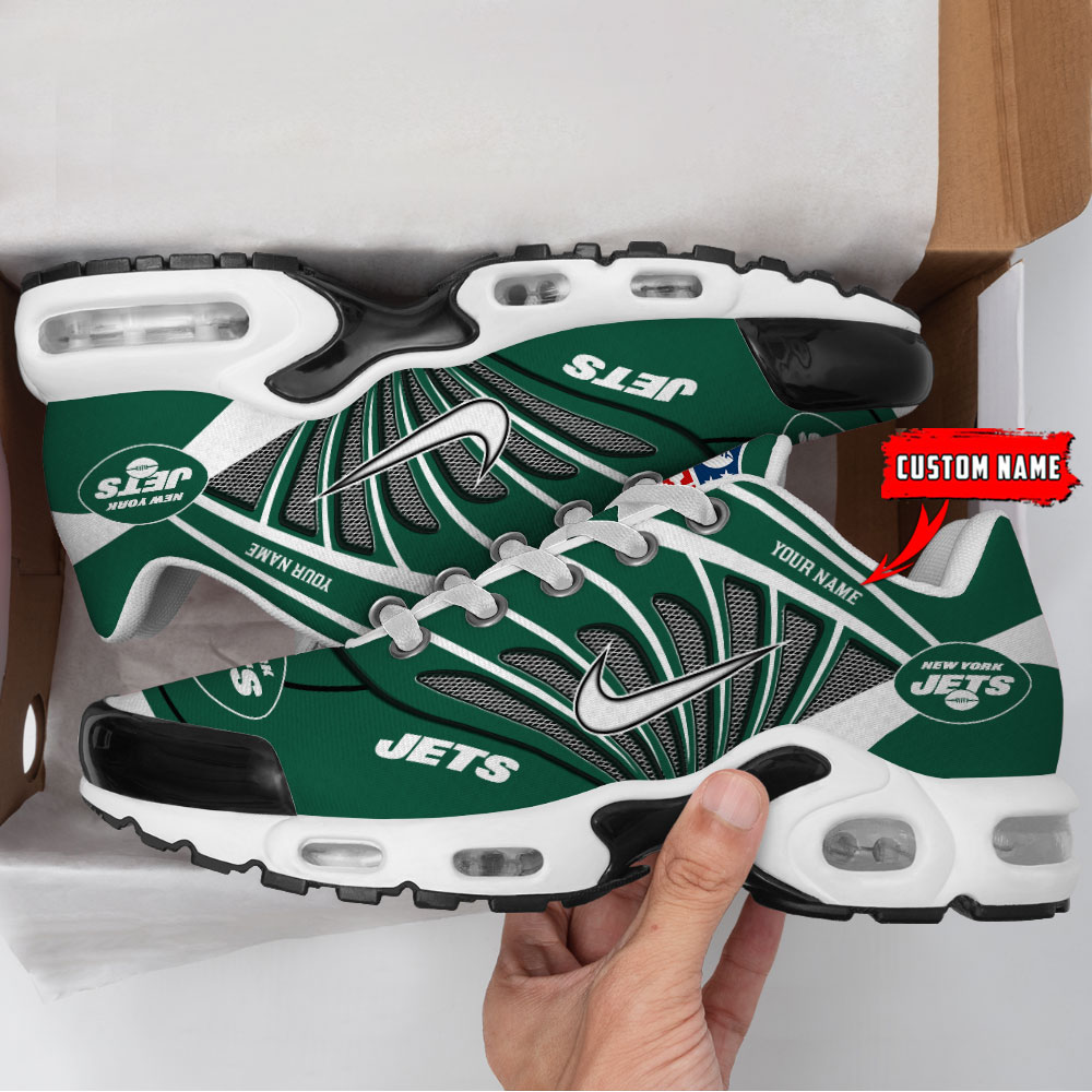 Customize Your Name with New York Jets Ver 39 Sport Shoes - Famjoys Customize Your Name with New York Jets Ver 39 Sport Shoes - Famjoys