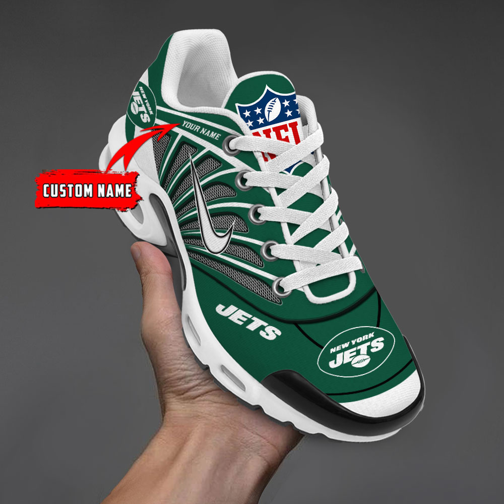 Customize Your Name with New York Jets Ver 39 Sport Shoes - Famjoys Customize Your Name with New York Jets Ver 39 Sport Shoes - Famjoys