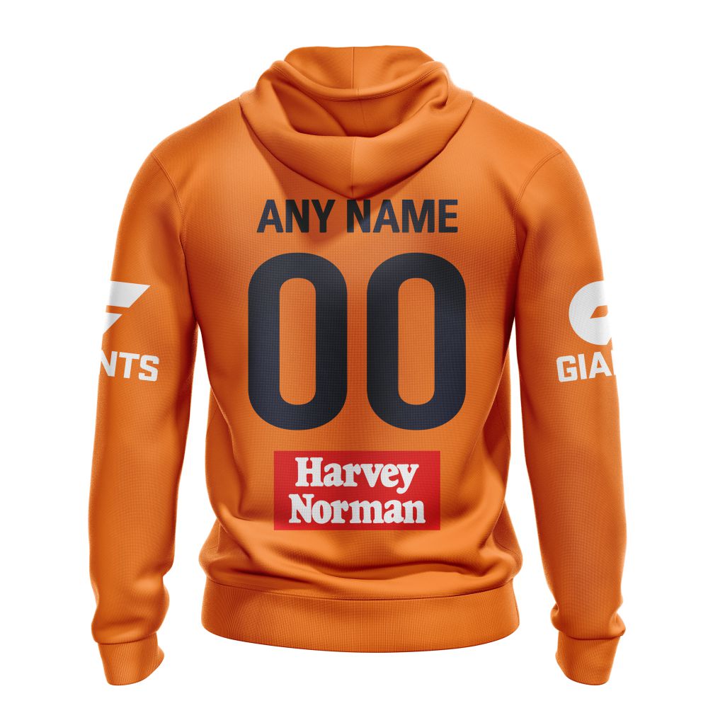 Customized AFL Greater Western Sydney Giants Away Kits Unisex Tshirt - Famjoys Customized AFL Greater Western Sydney Giants Away Kits Unisex Tshirt - Famjoys