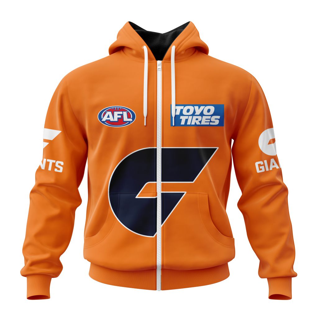 Customized AFL Greater Western Sydney Giants Away Kits Unisex Tshirt - Famjoys Customized AFL Greater Western Sydney Giants Away Kits Unisex Tshirt - Famjoys