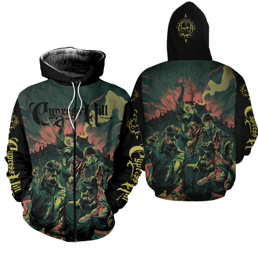 Cypress Hill 3D Over Printed Shirt - Famjoys Cypress Hill 3D Over Printed Shirt - Famjoys