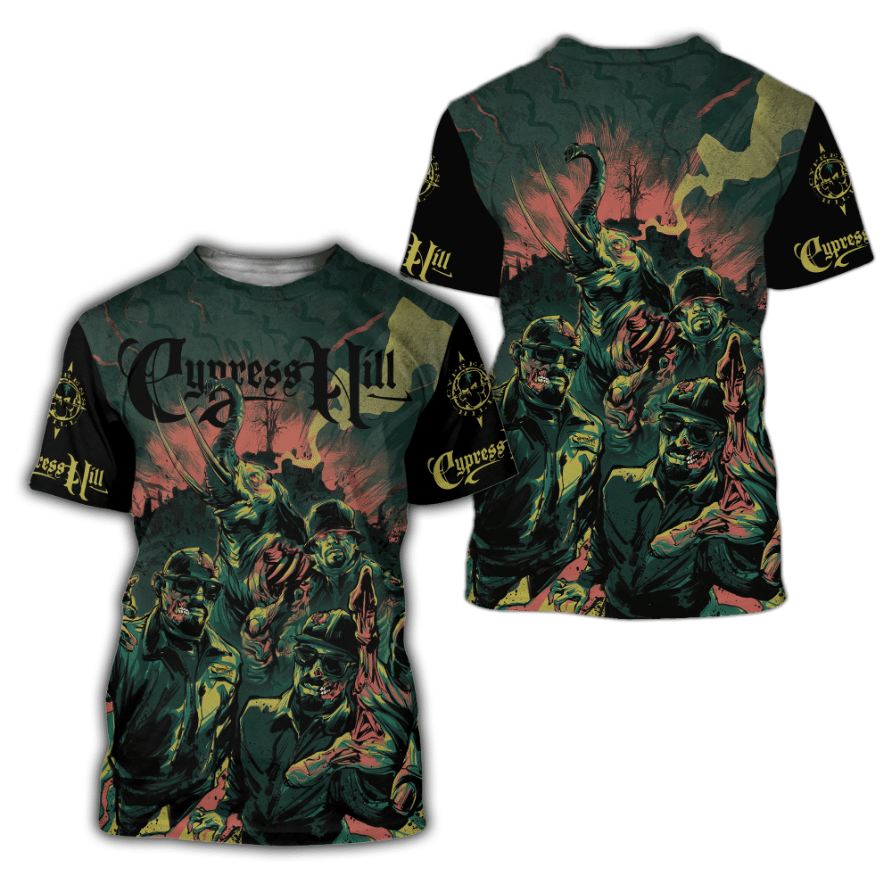 Cypress Hill 3D Over Printed Shirt - Famjoys Cypress Hill 3D Over Printed Shirt - Famjoys