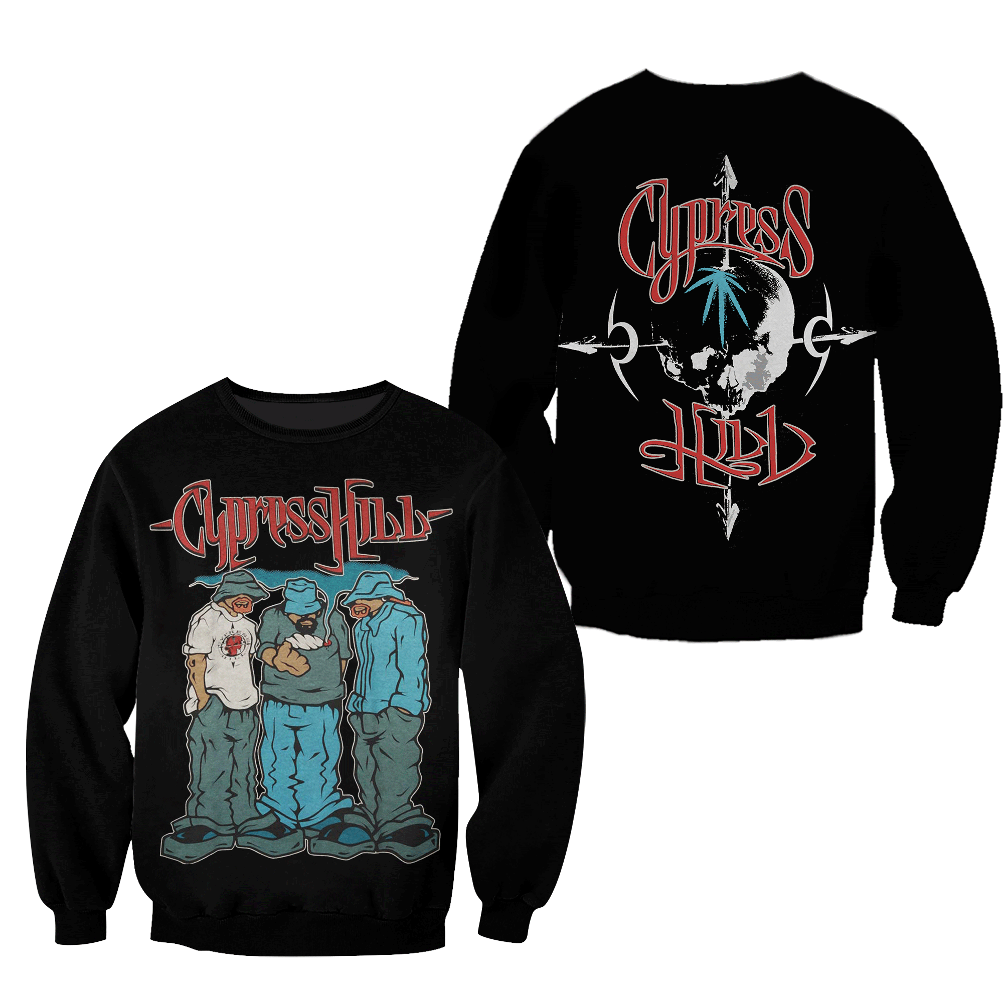 Cypress Hill 3D Over Printed Shirt - Famjoys Cypress Hill 3D Over Printed Shirt - Famjoys