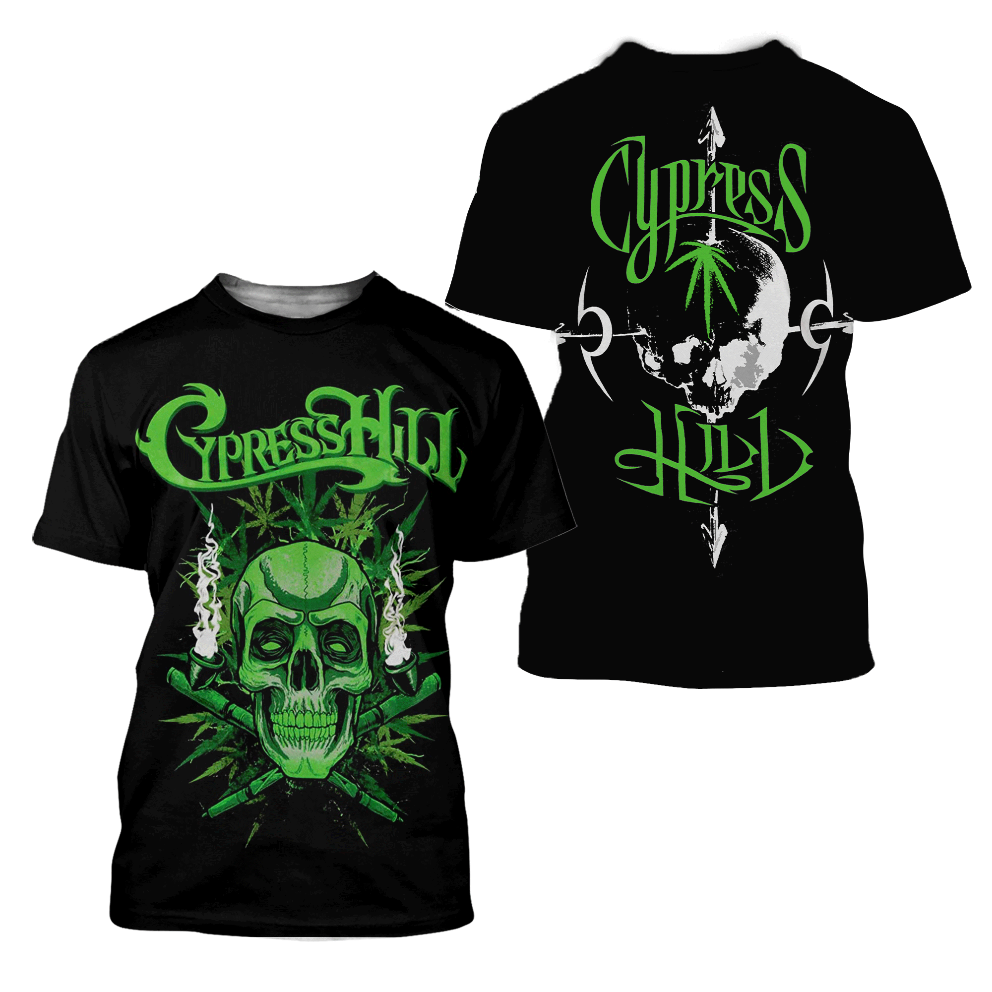 Cypress Hill 3D Over Printed Shirt - Famjoys Cypress Hill 3D Over Printed Shirt - Famjoys
