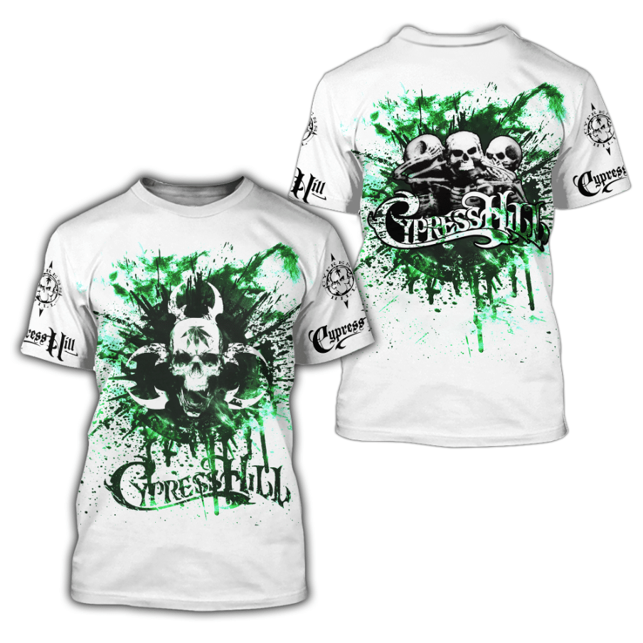 Cypress Hill 3D Over Printed Shirt - Famjoys Cypress Hill 3D Over Printed Shirt - Famjoys