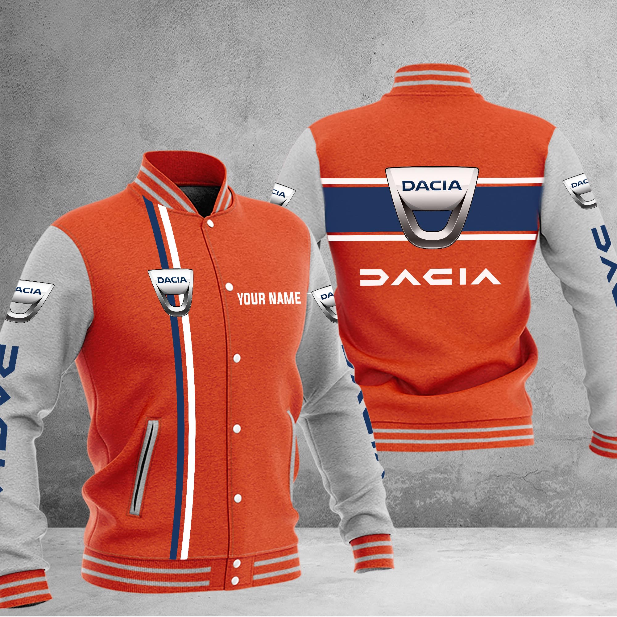 Dacia Baseball Jacket - Famjoys Dacia Baseball Jacket - Famjoys