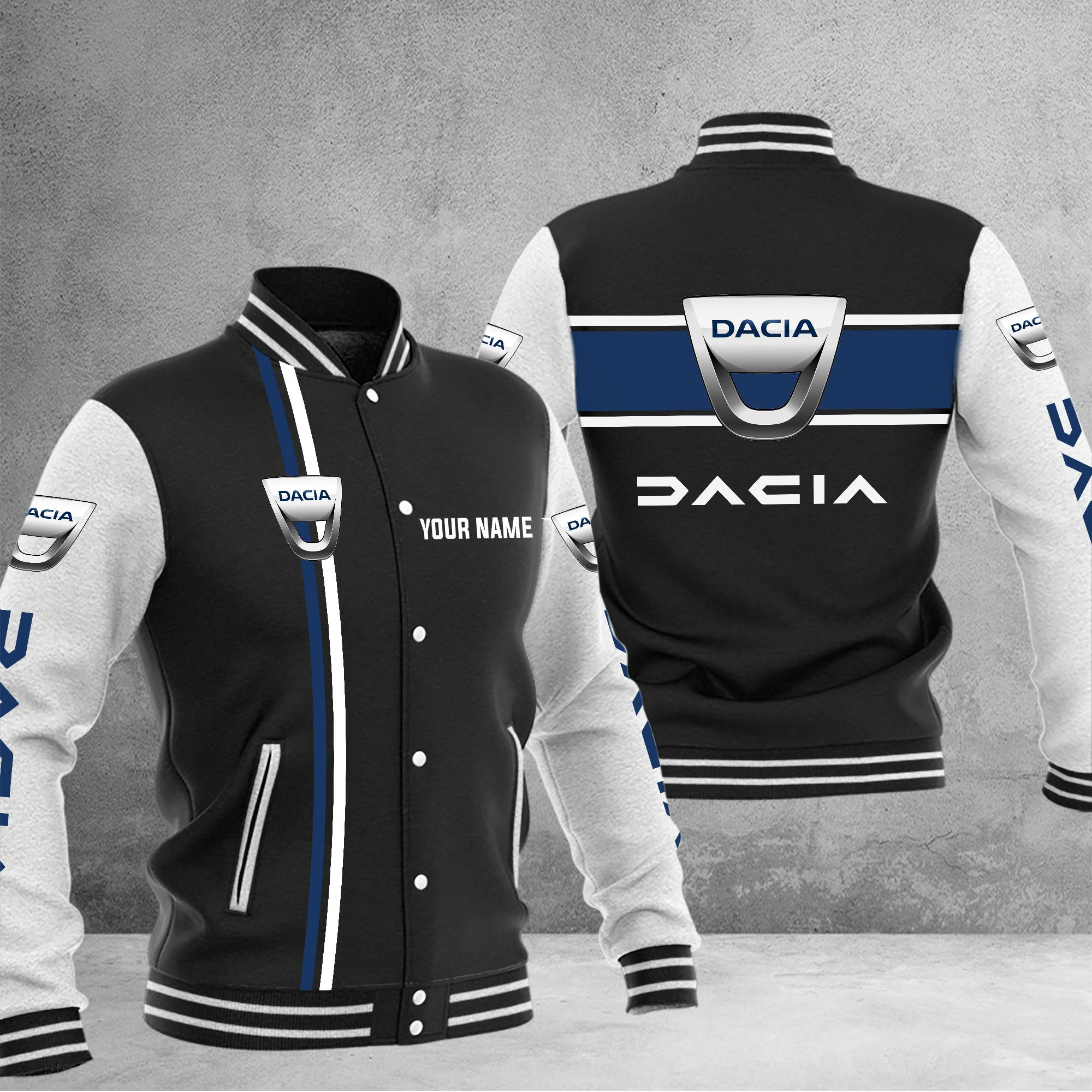 Dacia Baseball Jacket - Famjoys Dacia Baseball Jacket - Famjoys