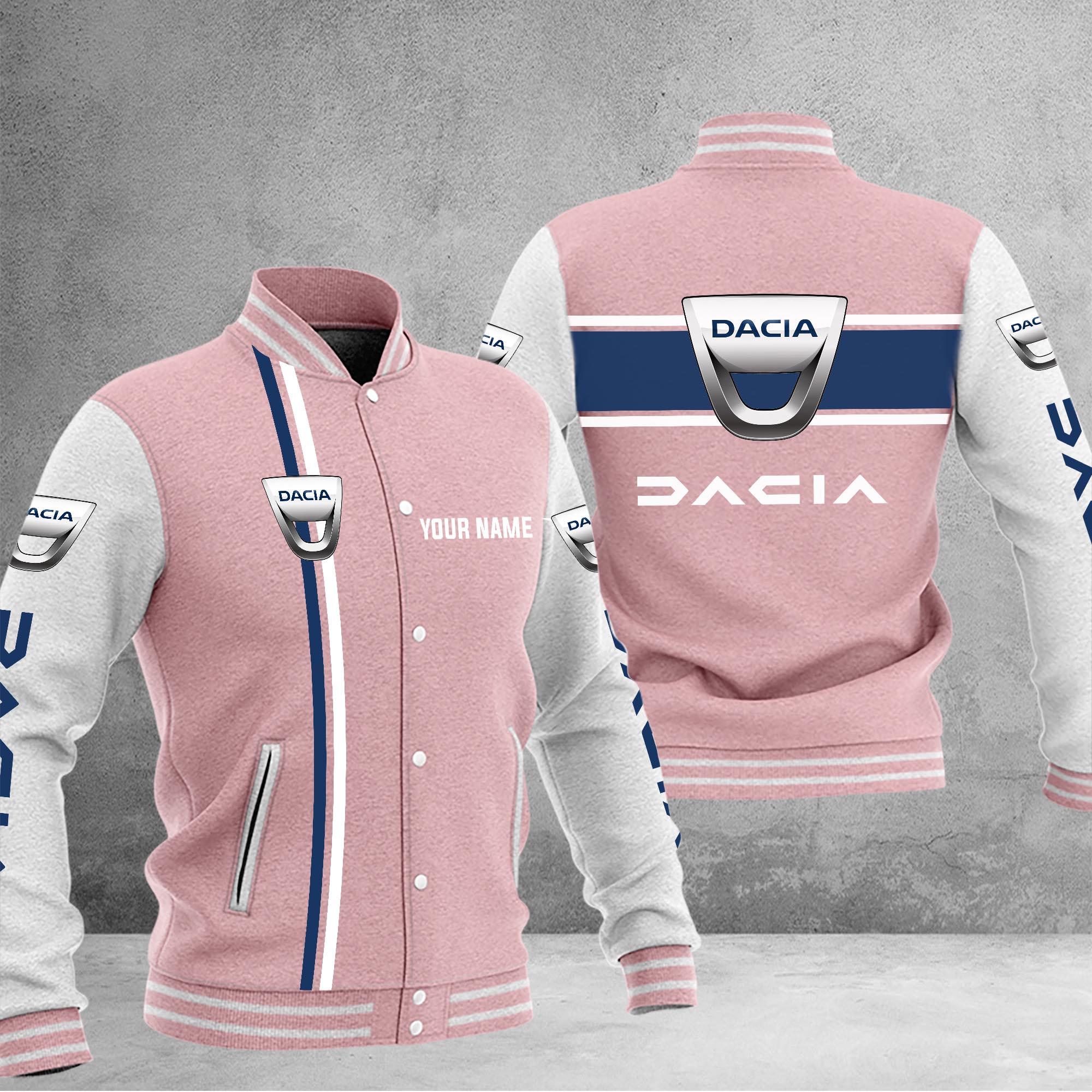 Dacia Baseball Jacket - Famjoys Dacia Baseball Jacket - Famjoys