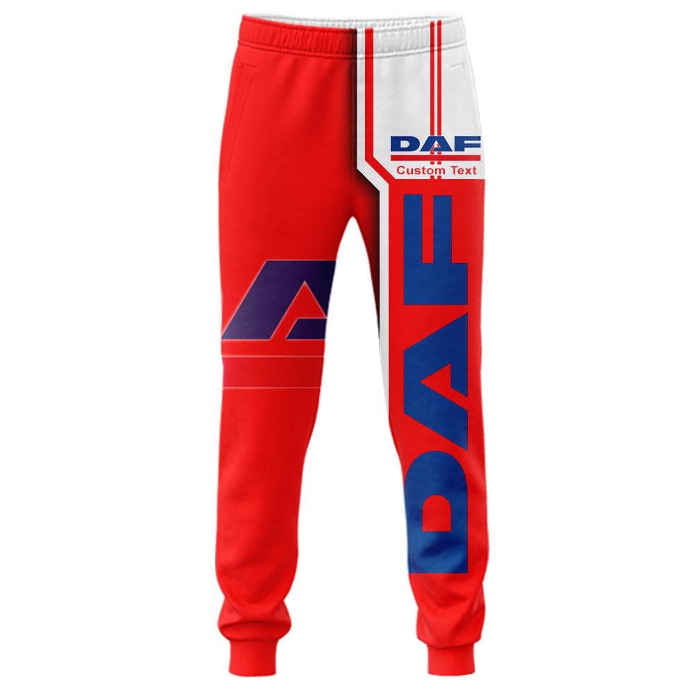Daf 3D Apparel Zip Hoodie,Pant,Polo, Button Hawaii Shirt Personalized - Famjoys Daf 3D Apparel Zip Hoodie,Pant,Polo, Button Hawaii Shirt Personalized - Famjoys