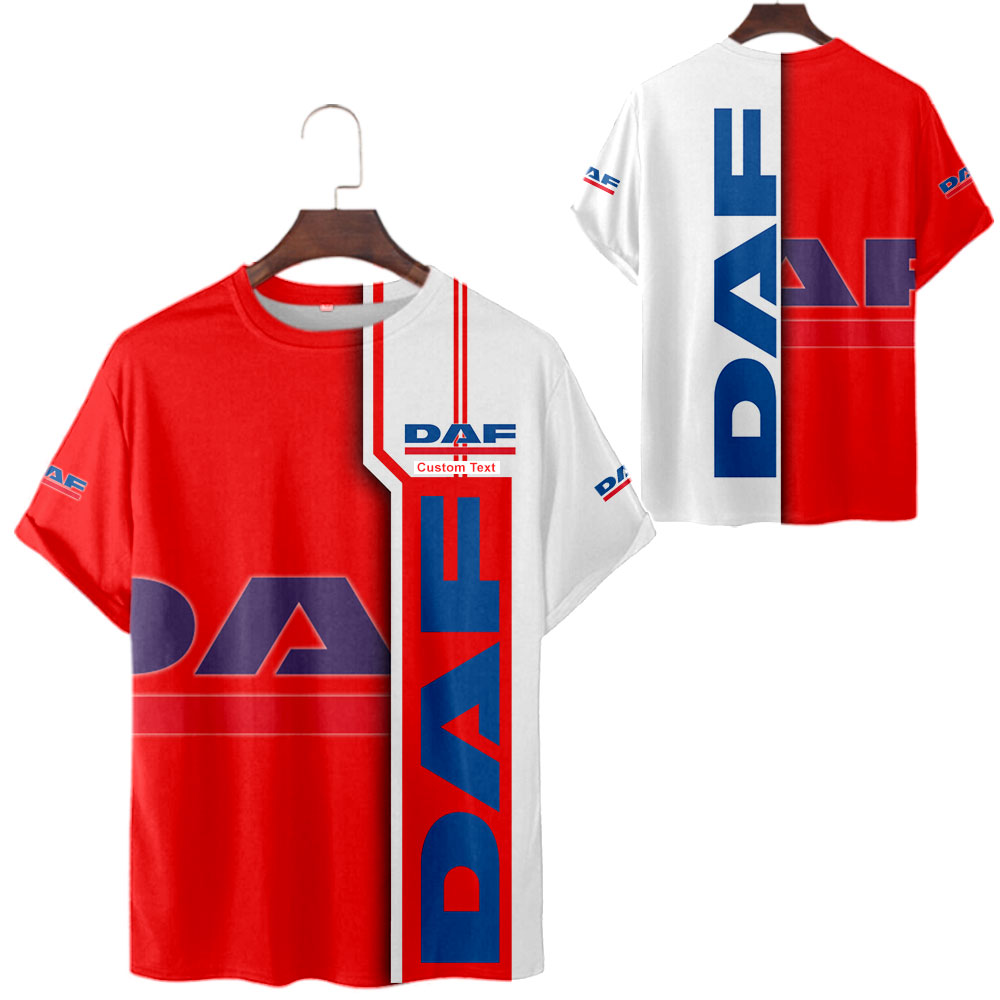 Daf 3D Apparel Zip Hoodie,Pant,Polo, Button Hawaii Shirt Personalized - Famjoys Daf 3D Apparel Zip Hoodie,Pant,Polo, Button Hawaii Shirt Personalized - Famjoys