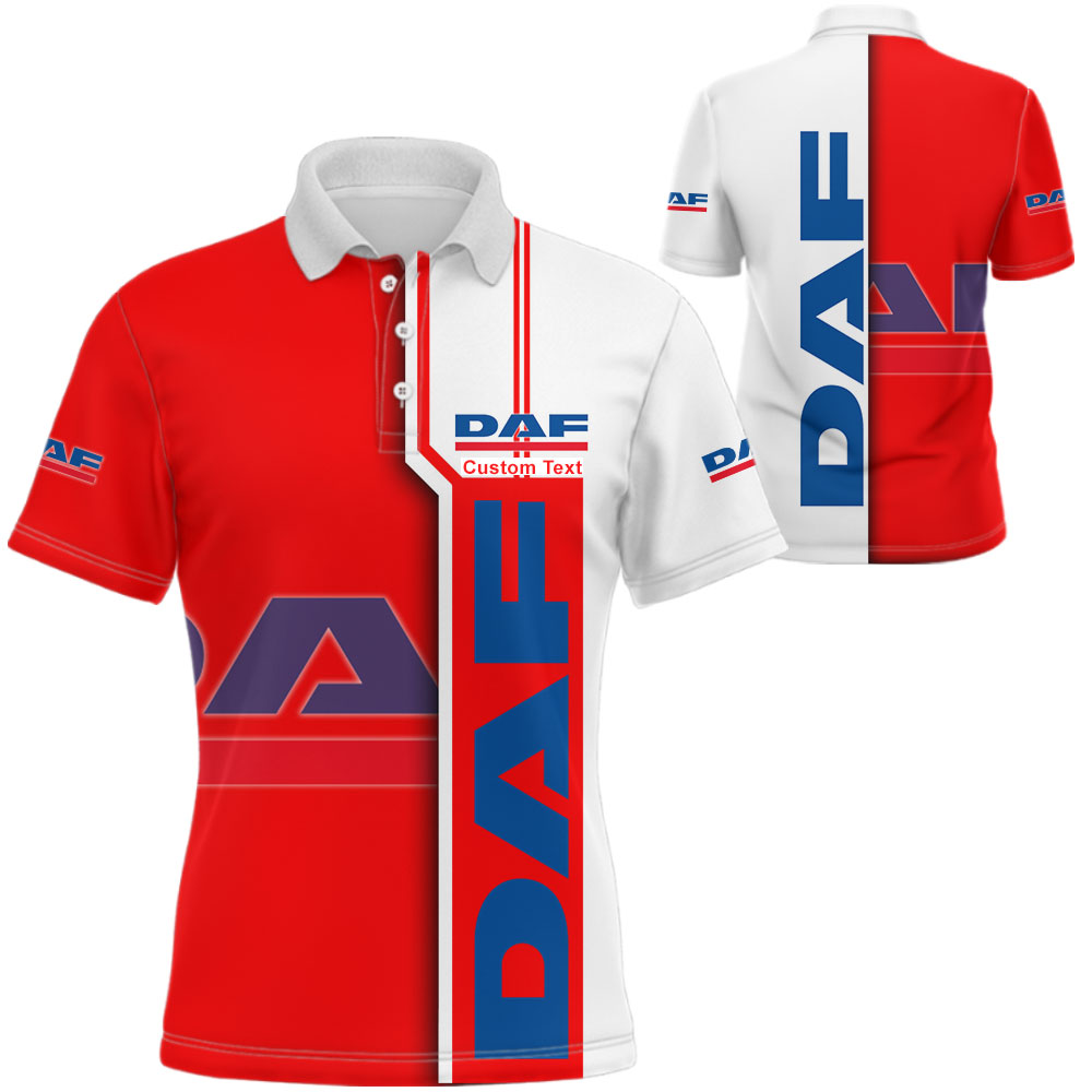 Daf 3D Apparel Zip Hoodie,Pant,Polo, Button Hawaii Shirt Personalized - Famjoys Daf 3D Apparel Zip Hoodie,Pant,Polo, Button Hawaii Shirt Personalized - Famjoys