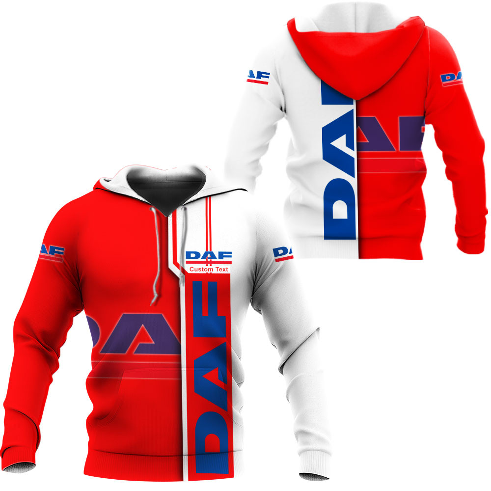 Daf 3D Apparel Zip Hoodie,Pant,Polo, Button Hawaii Shirt Personalized - Famjoys Daf 3D Apparel Zip Hoodie,Pant,Polo, Button Hawaii Shirt Personalized - Famjoys