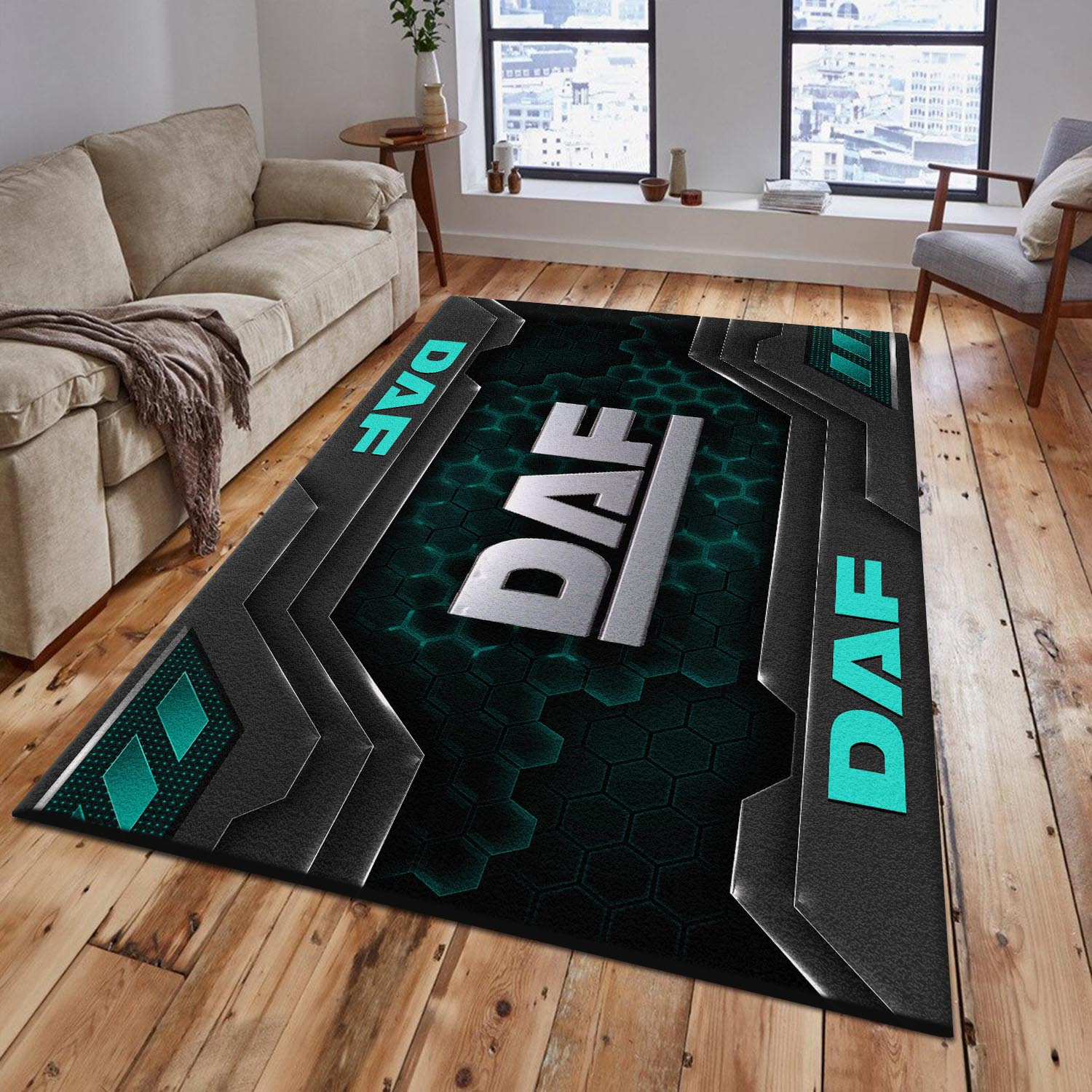 DAF Area Rugs 0286 - Famjoys DAF Area Rugs 0286 - Famjoys