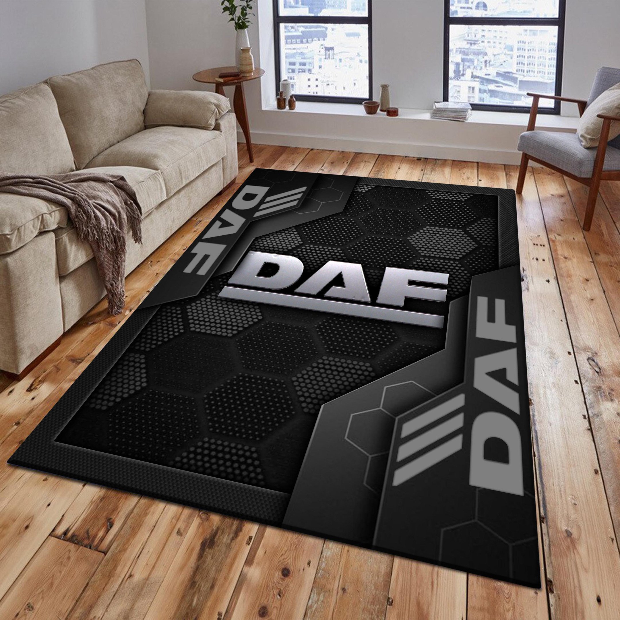 DAF Area Rugs 25 Multicolor - Famjoys DAF Area Rugs 25 Multicolor - Famjoys