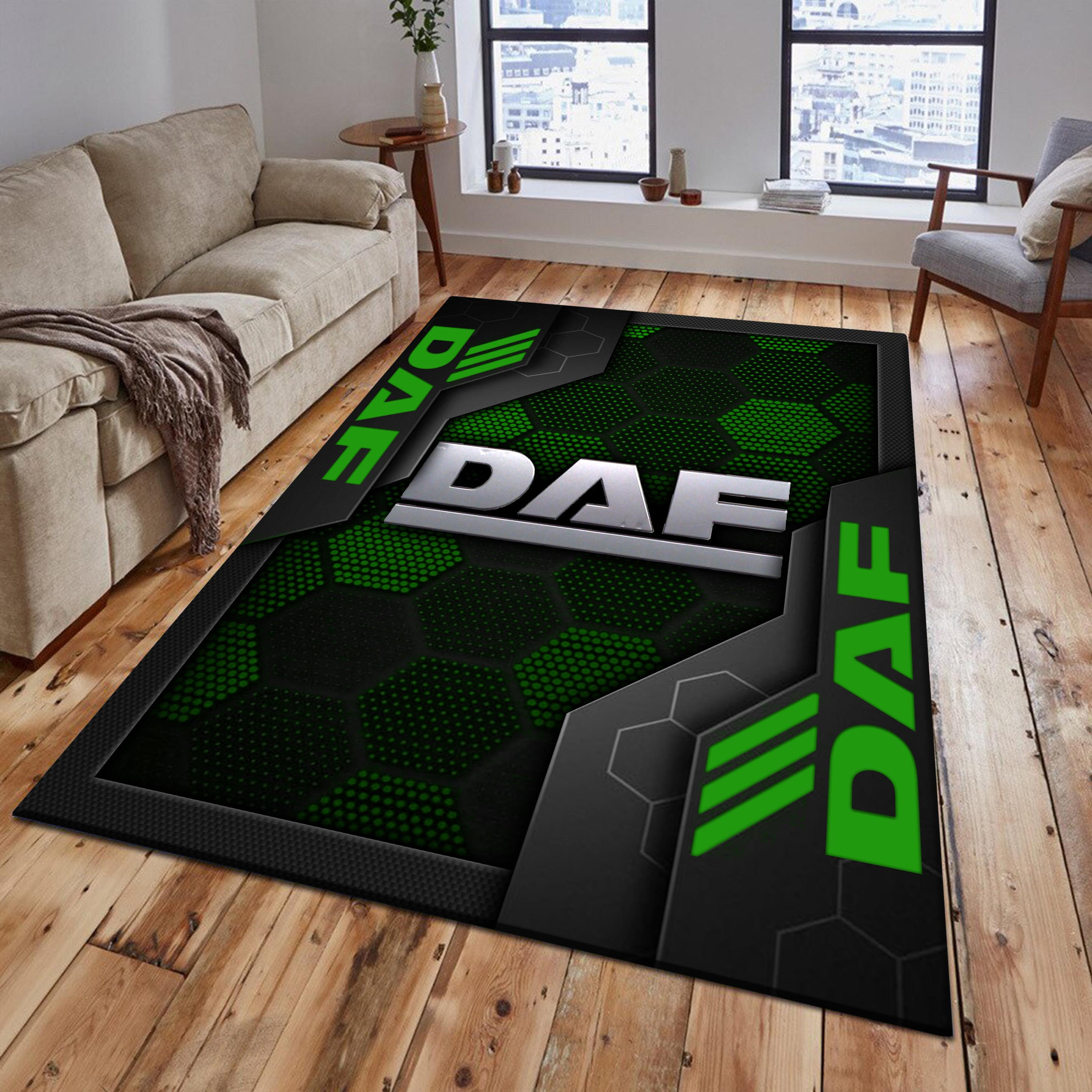 DAF Area Rugs 25 Multicolor - Famjoys DAF Area Rugs 25 Multicolor - Famjoys