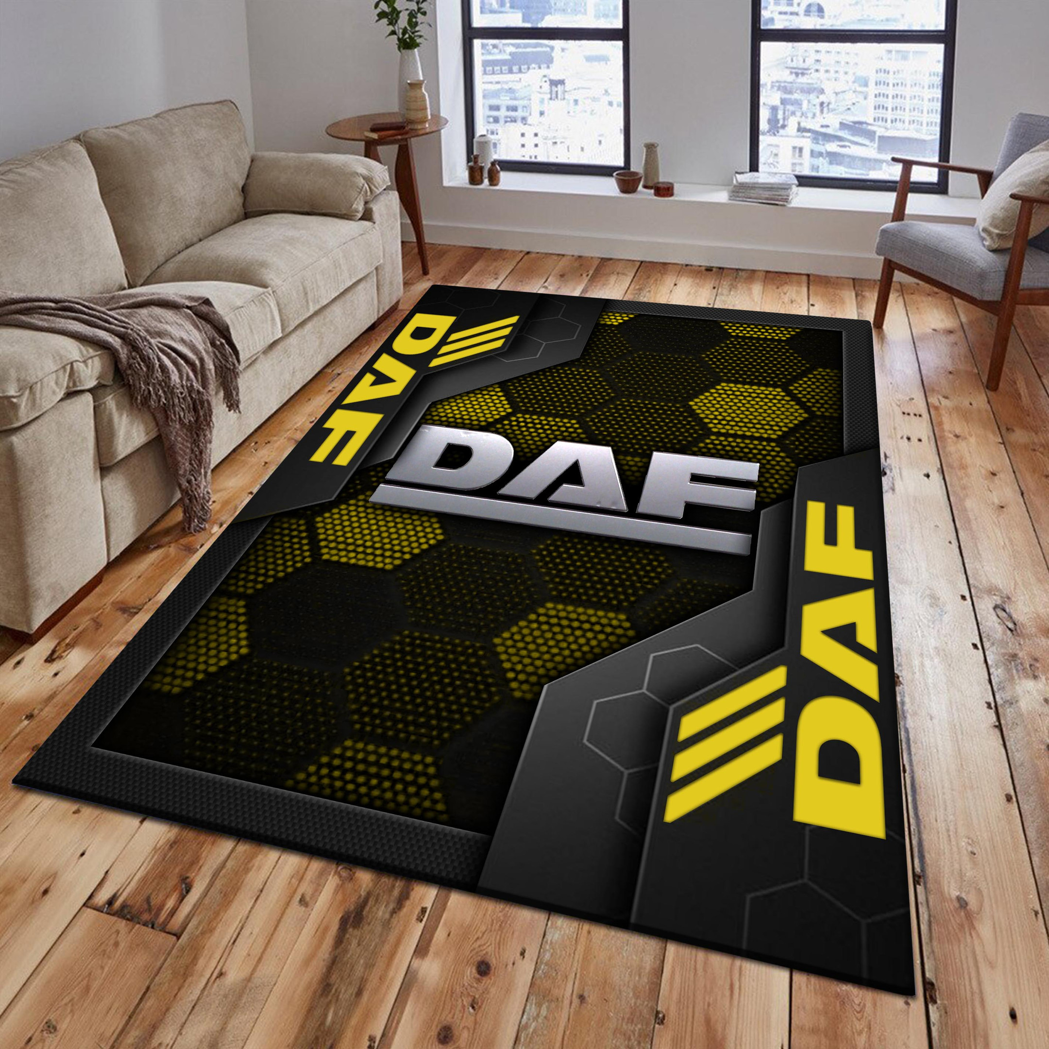 DAF Area Rugs 25 Multicolor - Famjoys DAF Area Rugs 25 Multicolor - Famjoys