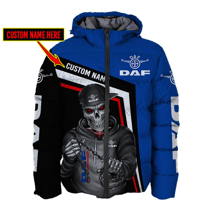 DAF Skull Tshirt, sweatshirt, Polo, Hawaiian, Hoodie 3D Apparel Full Printing Custom Name - Famjoys DAF Skull Tshirt, sweatshirt, Polo, Hawaiian, Hoodie 3D Apparel Full Printing Custom Name - Famjoys