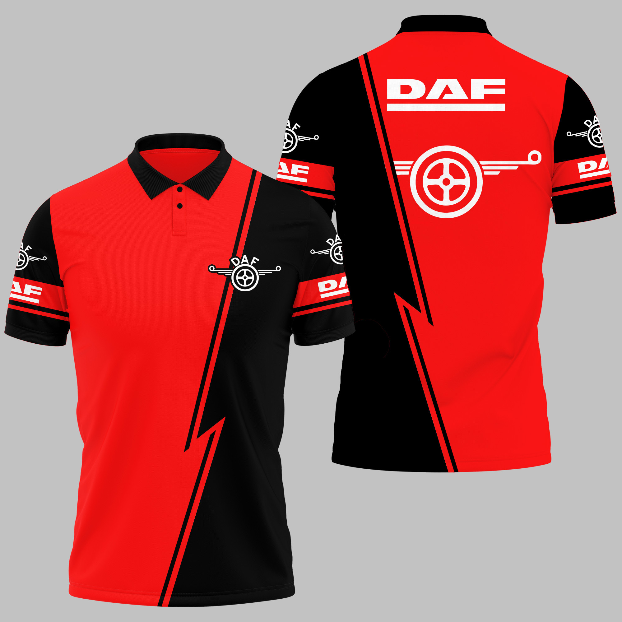 DAF TRUCKS POLO SHIRT V03