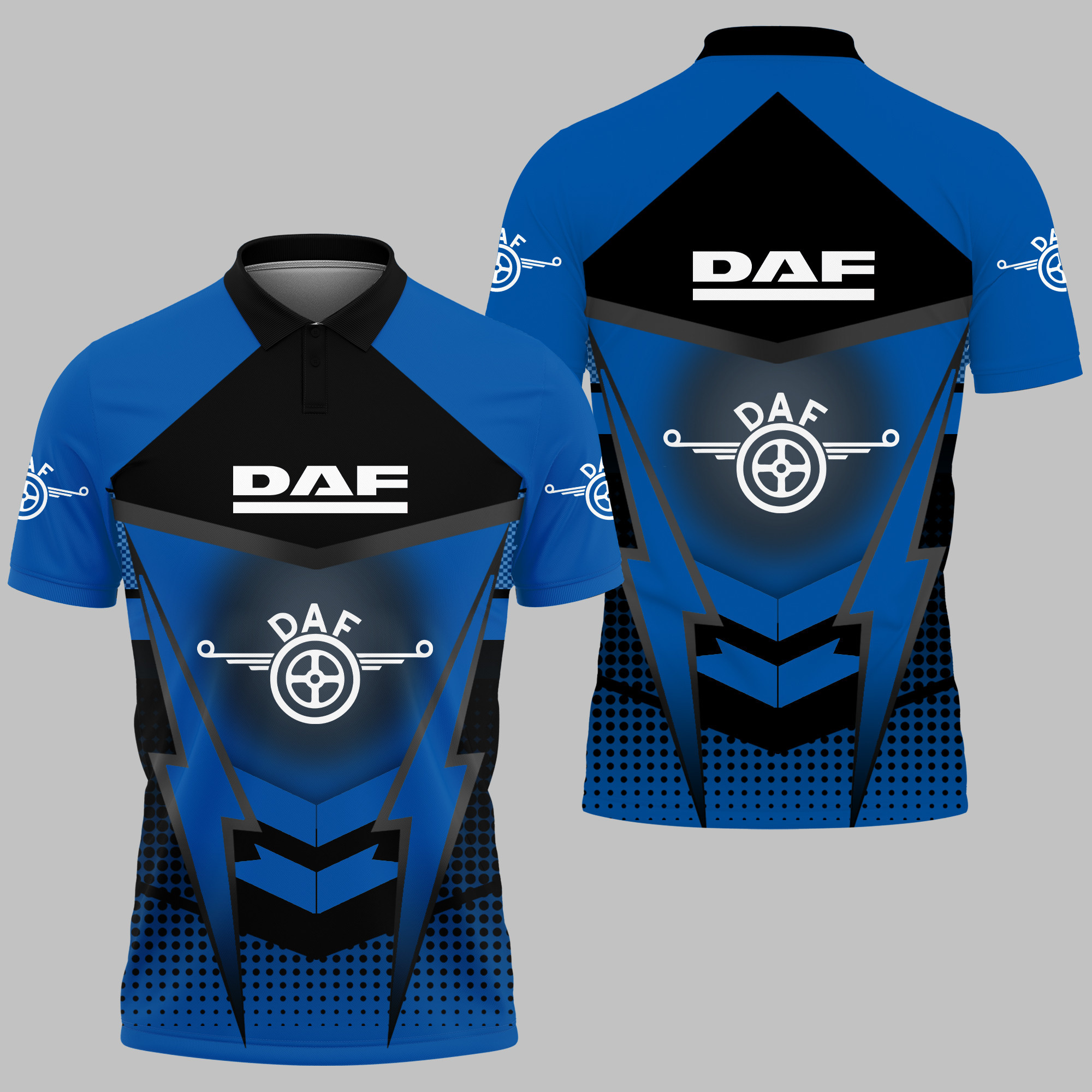 DAF TRUCKS POLO SHIRT V11 - Famjoys DAF TRUCKS POLO SHIRT V11 - Famjoys