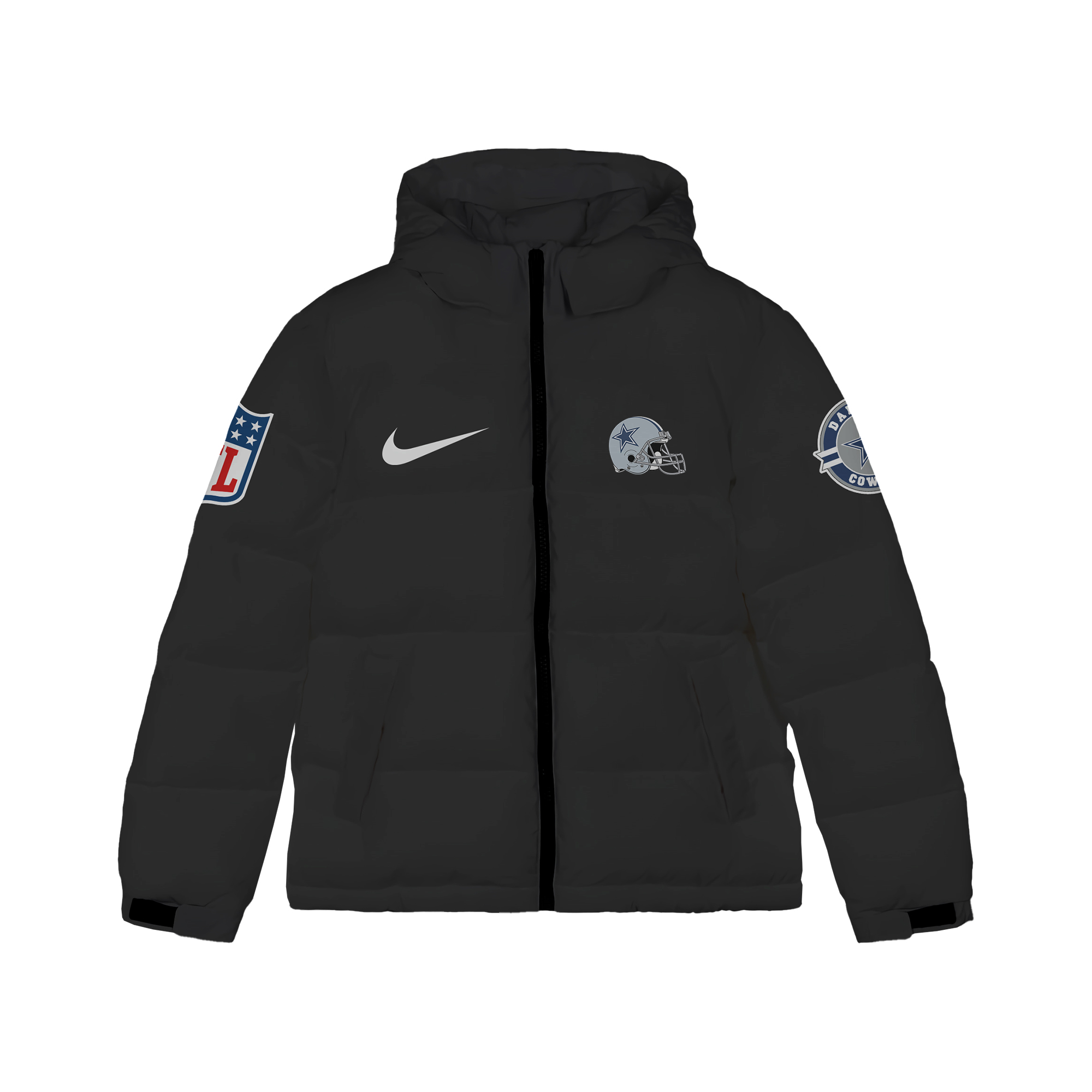 Dallas Cowboy 3D DOWN JACKET - Famjoys Dallas Cowboy 3D DOWN JACKET - Famjoys
