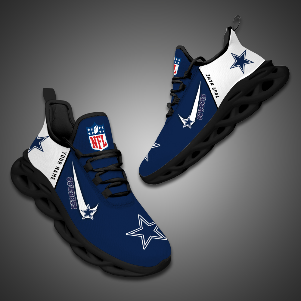 Dallas Cowboy Personalized Shoes 01 - Famjoys Dallas Cowboy Personalized Shoes 01 - Famjoys