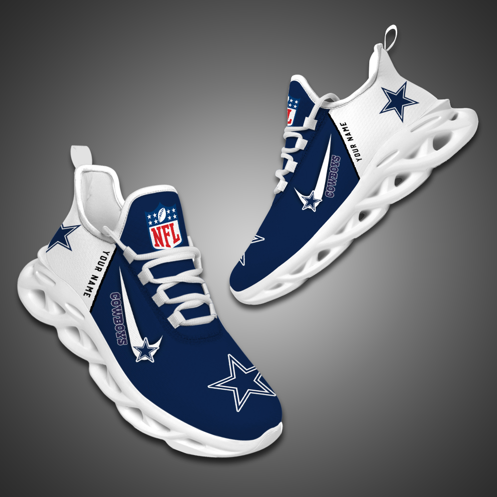 Dallas Cowboy Personalized Shoes 01 - Famjoys Dallas Cowboy Personalized Shoes 01 - Famjoys