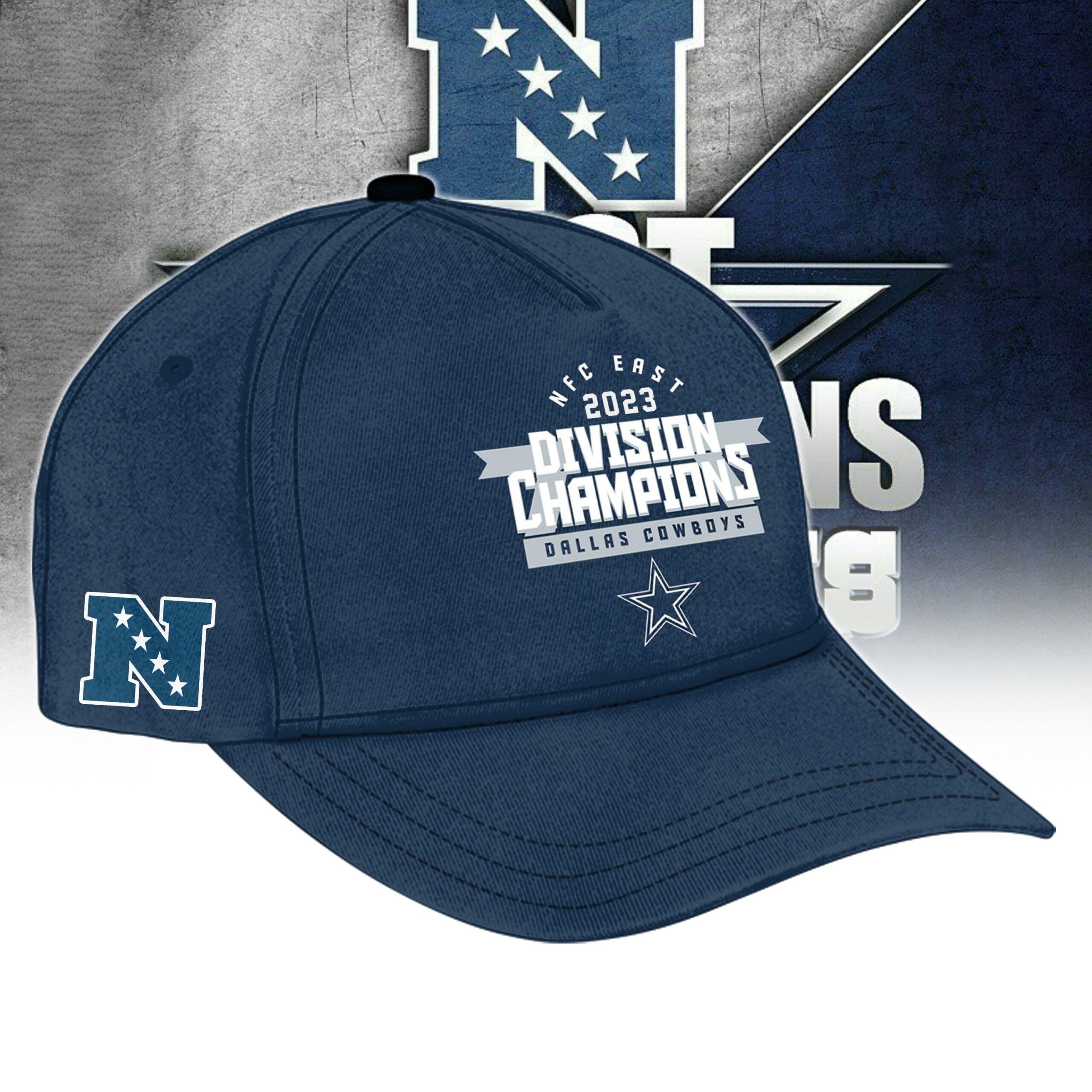 Dallas Cowboys 2023 NFC East Champions Hoodie V2 - Famjoys Dallas Cowboys 2023 NFC East Champions Hoodie V2 - Famjoys