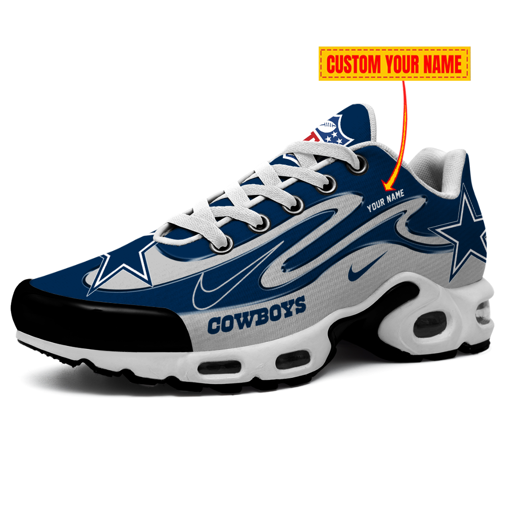Dallas Cowboys-Best Gift For Fans Double Swoosh Personalized H56 Shoes-SP28122309ID02DS01 - Famjoys Dallas Cowboys-Best Gift For Fans Double Swoosh Personalized H56 Shoes-SP28122309ID02DS01 - Famjoys
