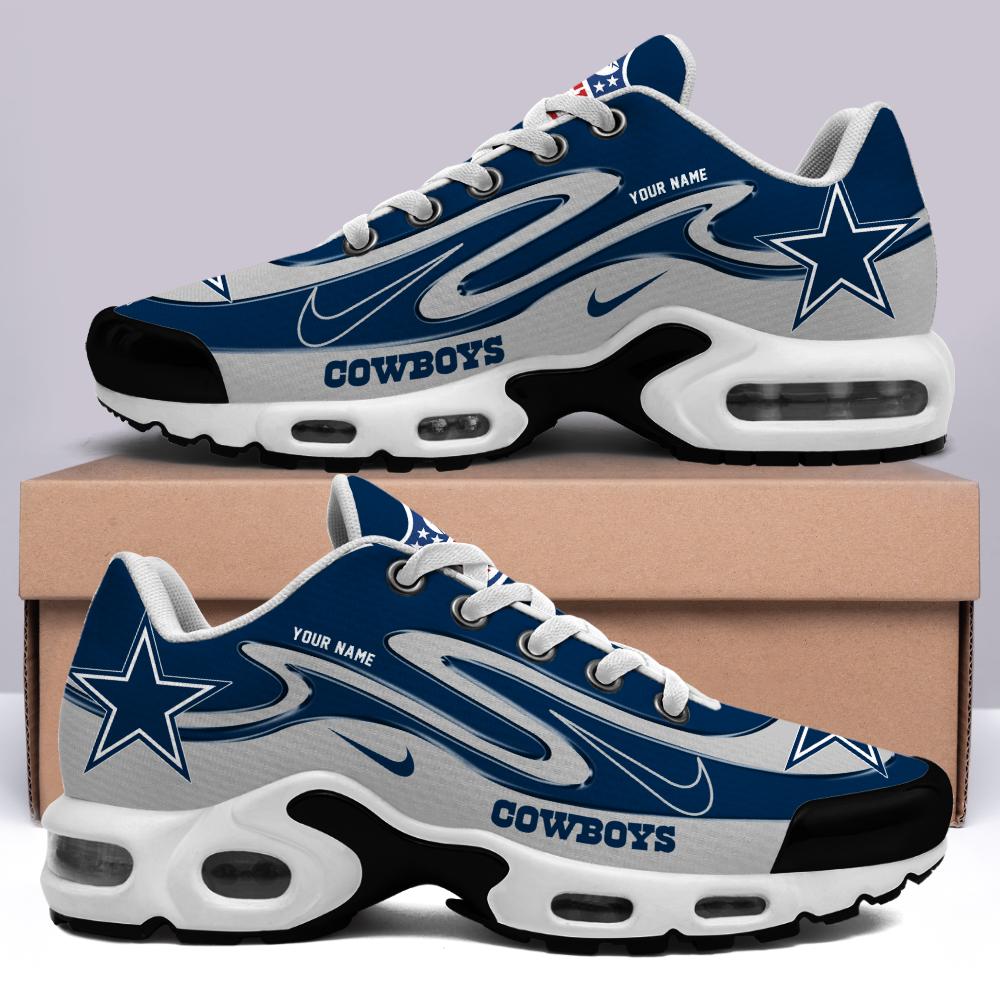 Dallas Cowboys-Best Gift For Fans Double Swoosh Personalized H56 Shoes-SP28122309ID02DS01 - Famjoys Dallas Cowboys-Best Gift For Fans Double Swoosh Personalized H56 Shoes-SP28122309ID02DS01 - Famjoys