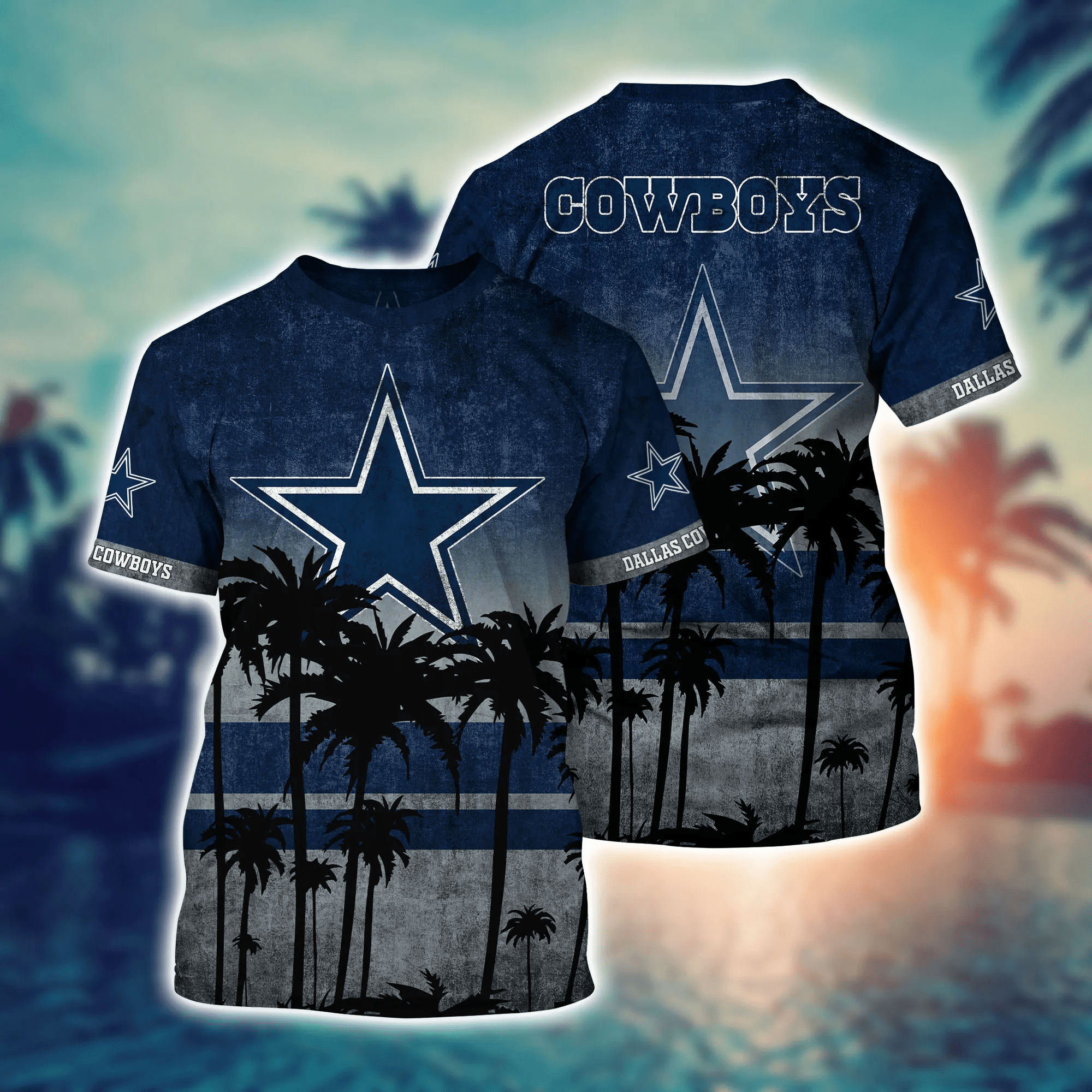 Dallas Cowboys Hawaii Shirt Short Style Hot Trending Summer - Famjoys Dallas Cowboys Hawaii Shirt Short Style Hot Trending Summer - Famjoys
