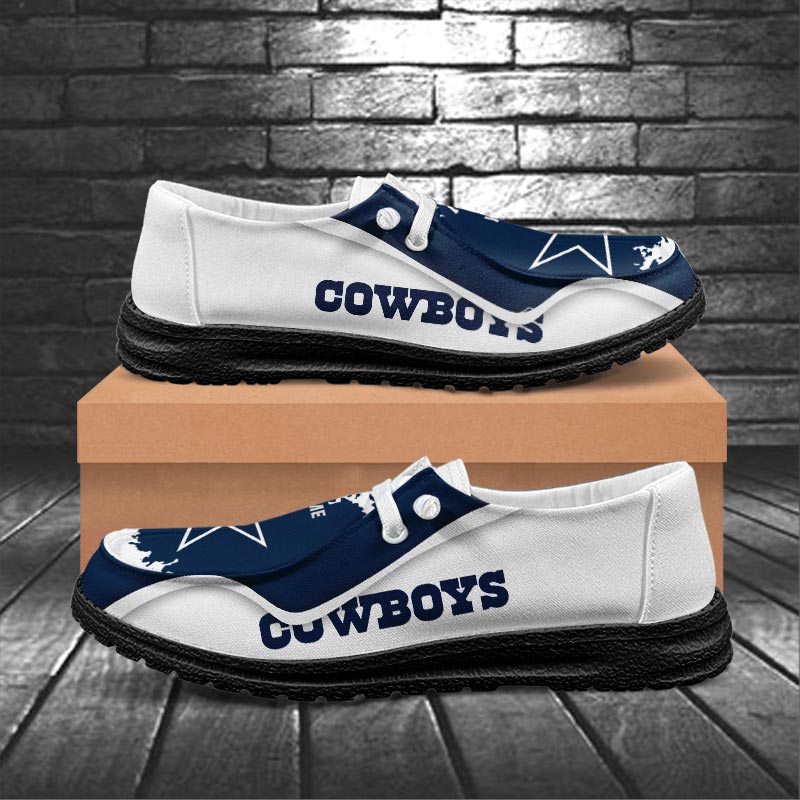 Dallas Cowboys Hey Dude Shoes - Famjoys Dallas Cowboys Hey Dude Shoes - Famjoys