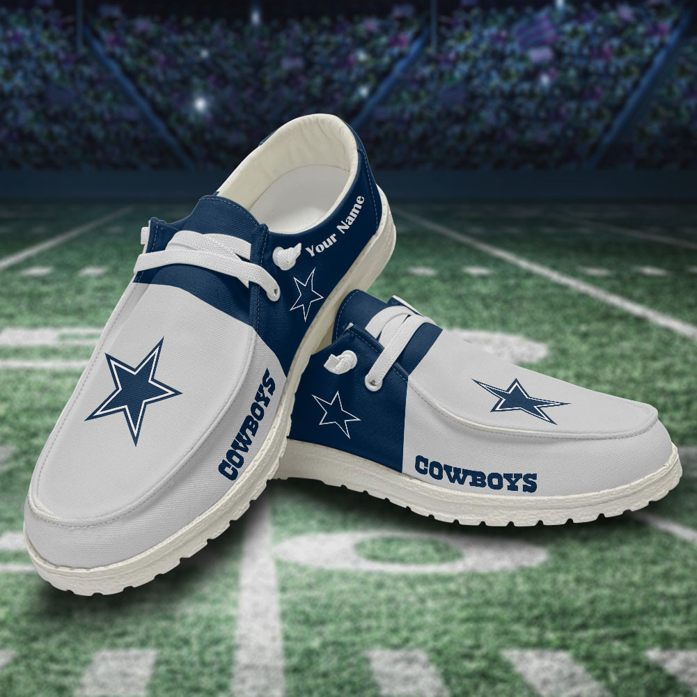 Dallas Cowboys Hey Dude Sport Shoes - Famjoys Dallas Cowboys Hey Dude Sport Shoes - Famjoys