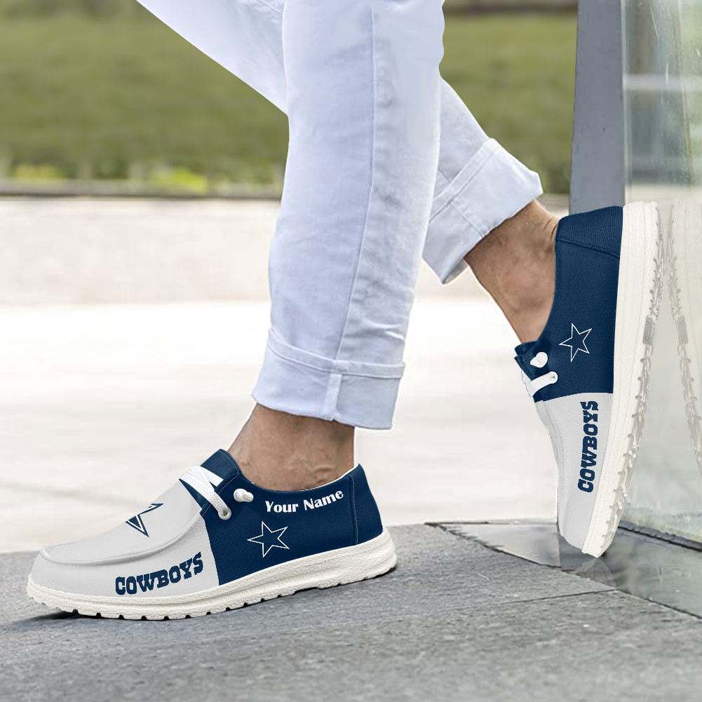 Dallas Cowboys Hey Dude Sport Shoes - Famjoys Dallas Cowboys Hey Dude Sport Shoes - Famjoys